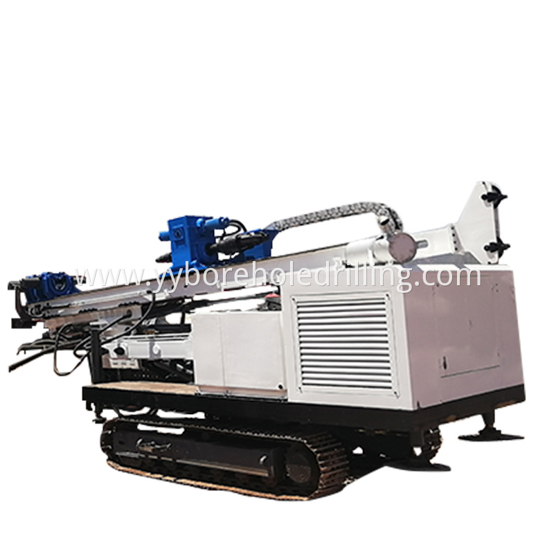 Crawler Drill Reverse Circulation Rotary Electric Drilling Rig 2